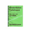 Onderdelen catalogus   540-120/121/190