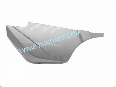 Zijdeksel  links metallic  zilver  70