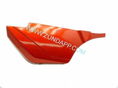 Zijdeksel  links   metallic  rood  74