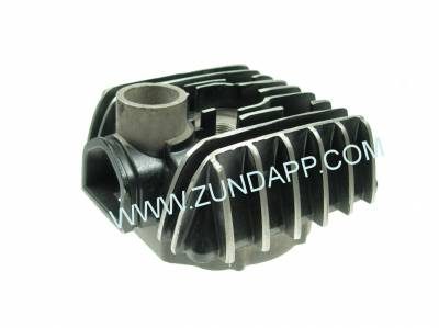 Cilinderkop  50cc   watergekoeld, zwart