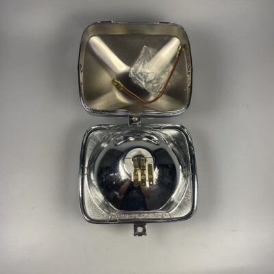 Koplamp vierkant chroom - Afbeelding 2