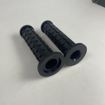Handvatset 21mm 23mm blok motief Gelijk aan Zundapp 530-17.107 en 530-17.915