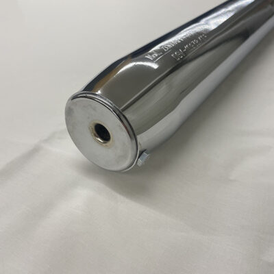 Fluisteruitlaat 70mm 36mm rijwind knik met opdruk - Afbeelding 2