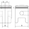 L-veerzuiger 39mm Kolbenschmidt 7pk - Afbeelding 2