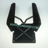 Steunplaat buddyseat t.b.v. spoiler 448-21.900 zonder uitsparingen