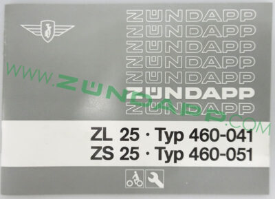 Bedienung und Pflege  ZL25 und ZS25