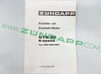 Arbeiten am Zweitakt-motor GTS 50 5-speed