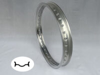 Velg 1.60x17 aluminium hoog 57mm