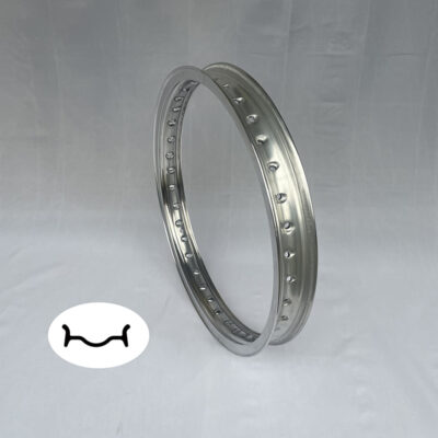 Velg 1.60x17 aluminium hoog 57mm