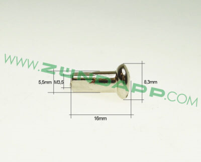 Spaaknippel set 36st M3,5 5,50 x 16mm, Delta - Afbeelding 2