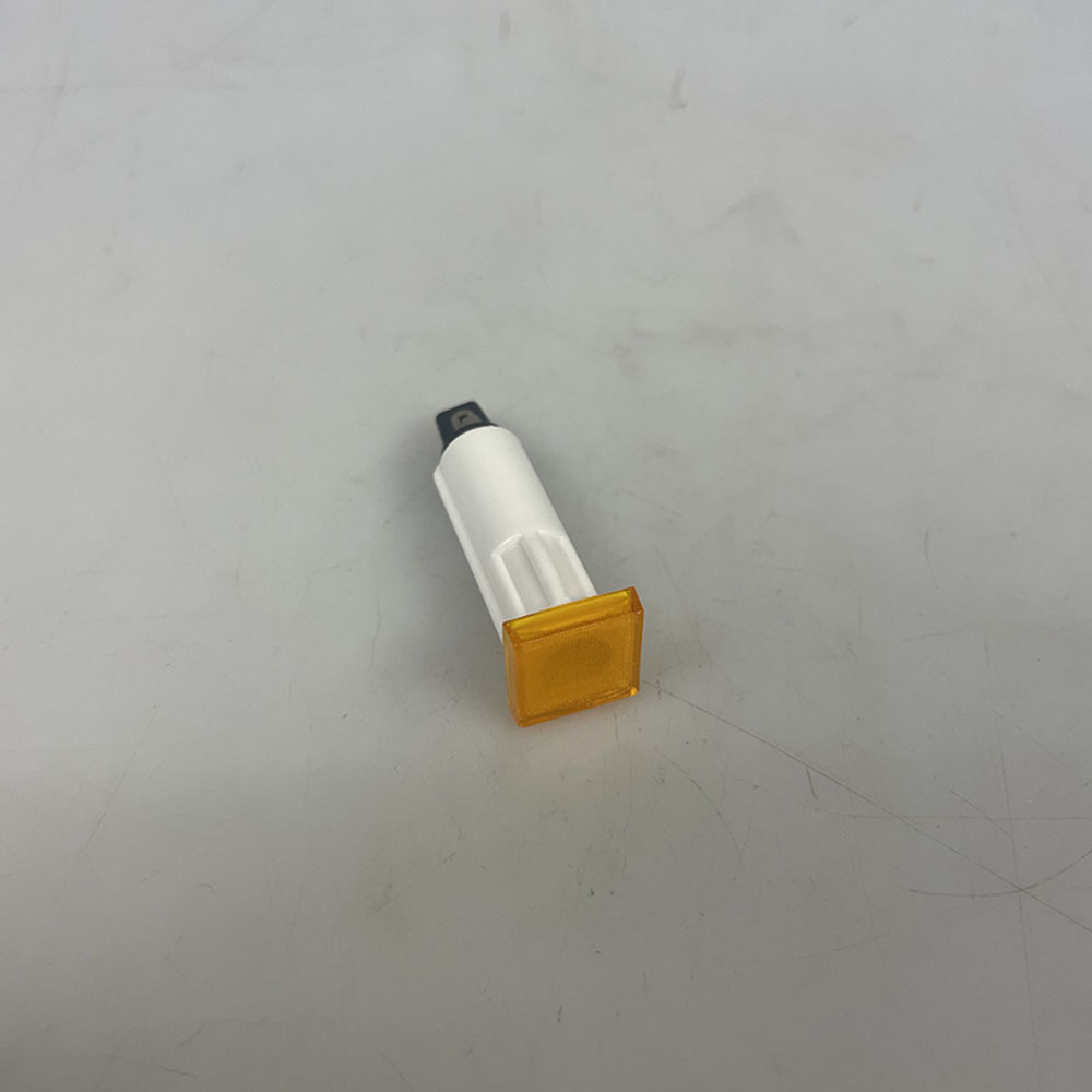 Cockpitlamp signaal vierkant oranje Zundapp Z100-16.665