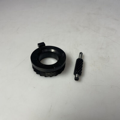 Kilometertellerset worm wormwiel staal - Afbeelding 2