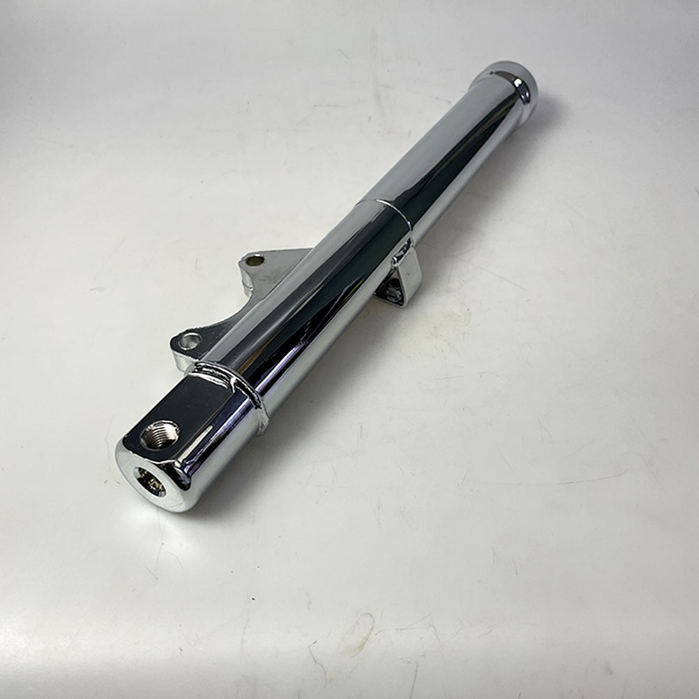 Voorvorkonderpoot links schijfrem 529 530 chroom compleet Zundapp 530-12.617