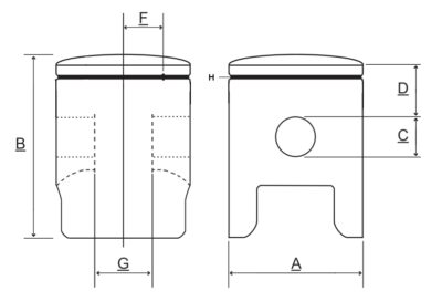 Blokveerzuiger Zundapp Kolbenschmidt Ziller 39x1.5B - Image 2